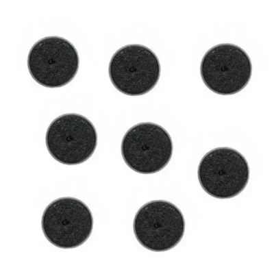 Peanas redondas de plástico (8 x 32 mm)