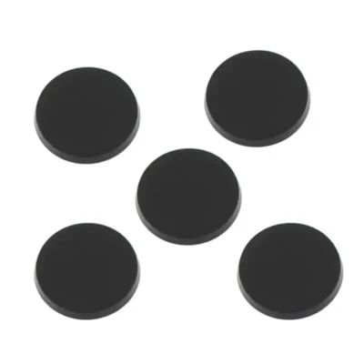 Peanas redondas de plástico (5 x 40 mm)