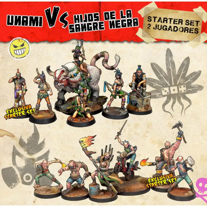 starter set punkapocalyptic wargame escaramuzas español