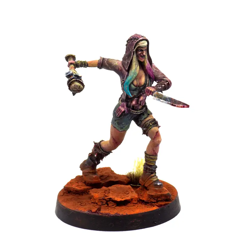 Despojo con maza ligera/filo pequeño/maza