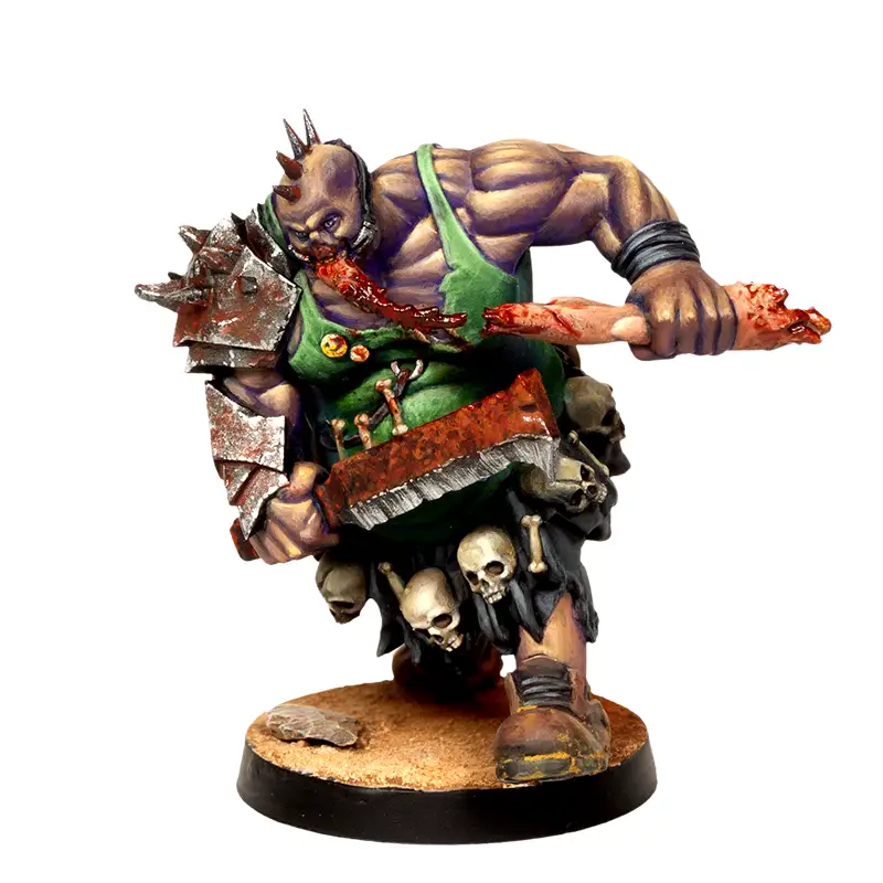 Glotón con filo pesado