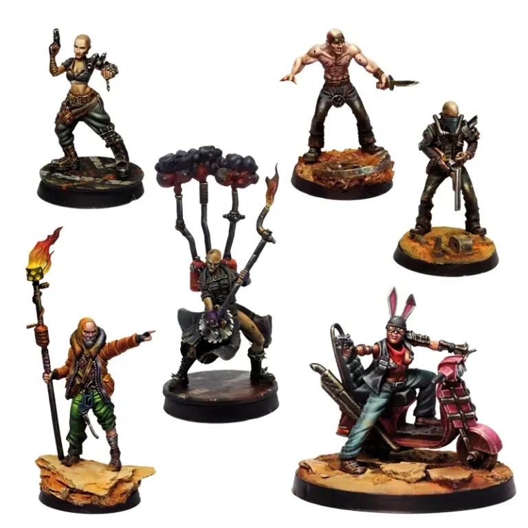 Starter Pack de Punkapocalyptic: Facción HIJOS DE LA SANGRE NEGRA