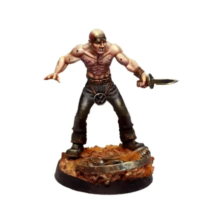 Quemado con filo pequeño