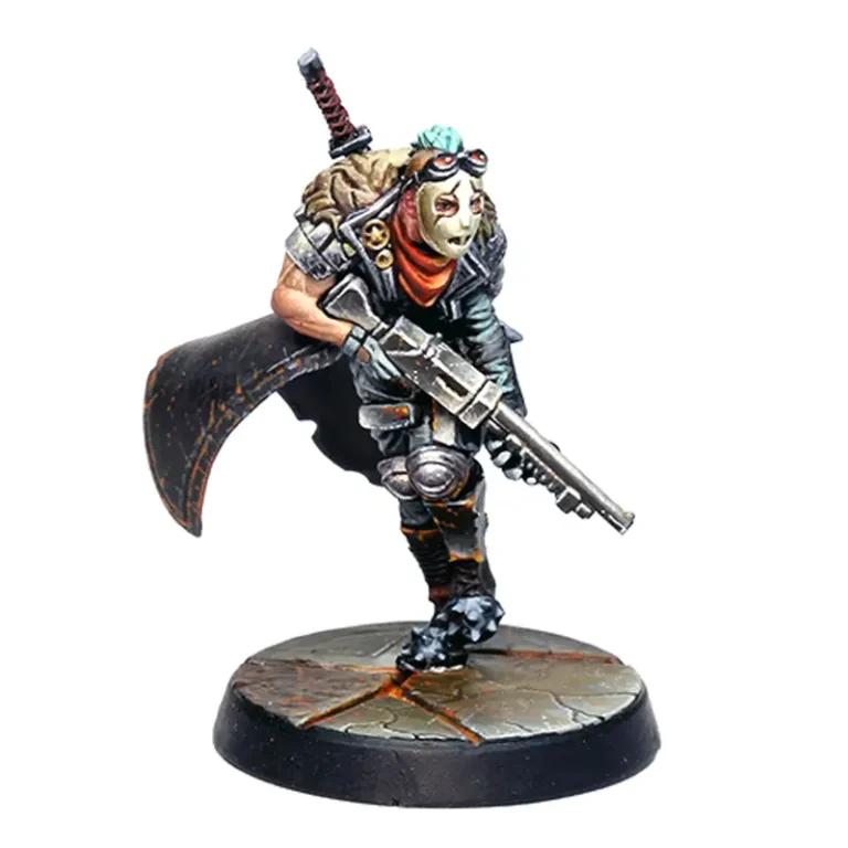 Curtido con escopeta, filo medio y armadura metálica