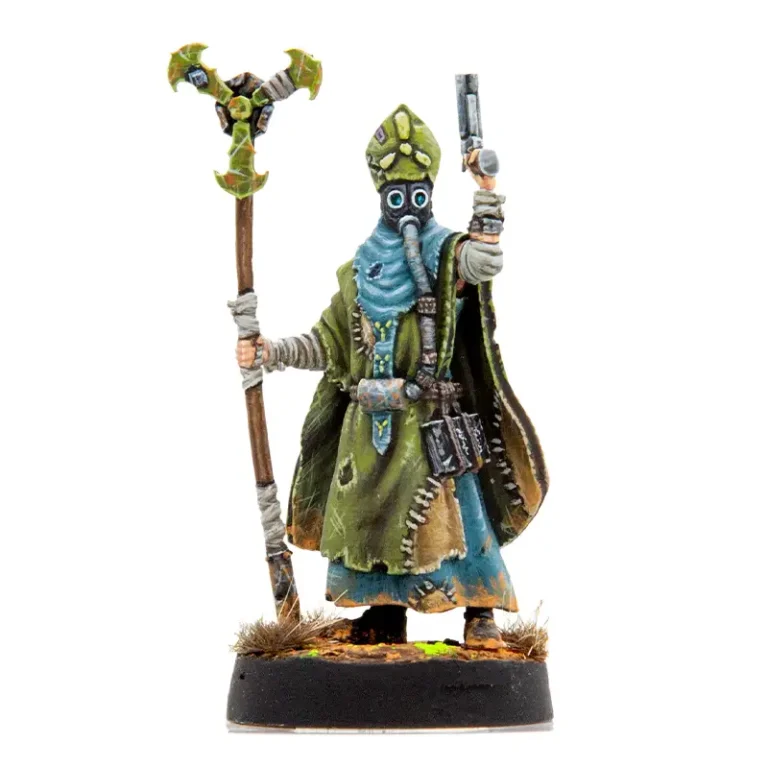 Cardenal Nuclear con maza/rifle y pistola/granada santa