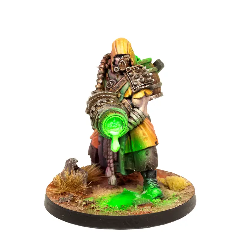 Penitente con lanzarresiduos 2