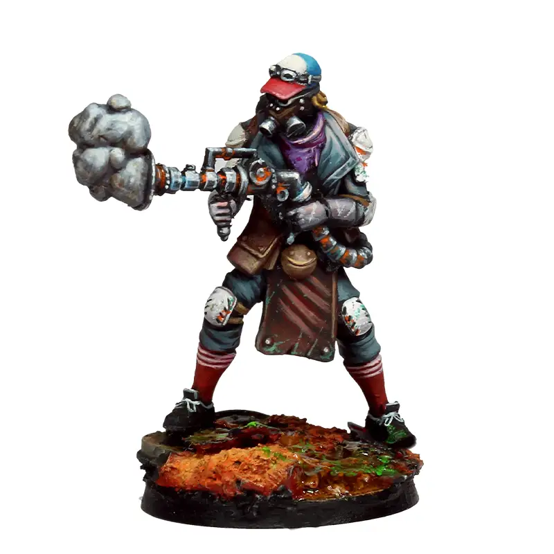 Dinamo con vaporeta y protección contra la contaminación