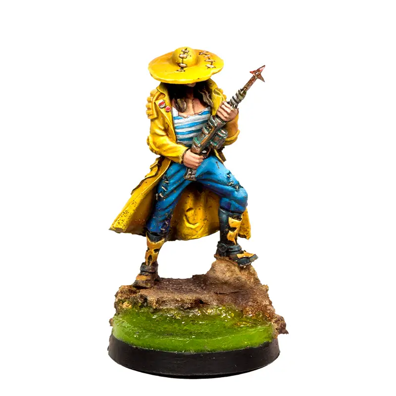 Pistón con lanzaarpones