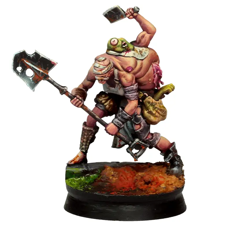 Mutante con filo medio, miembros extra y sonar