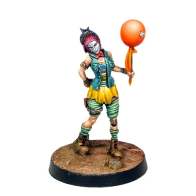 Pachacha con pistola/filo pequeño y globo