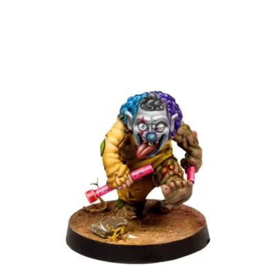 Pachacho con cañón de confeti