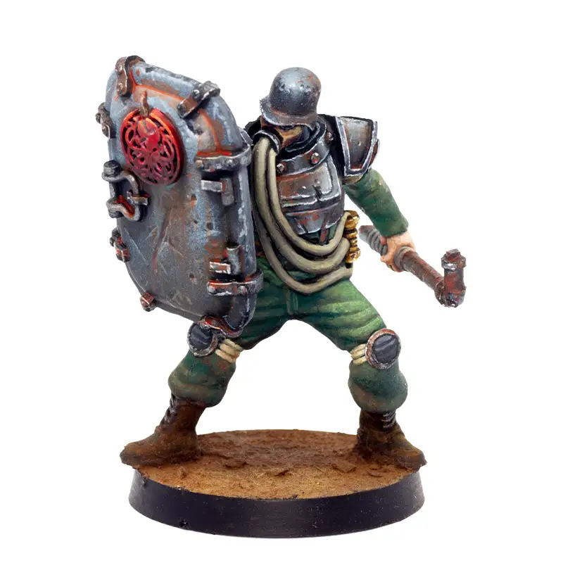 Gólem (maza pesada/maza y escudo)