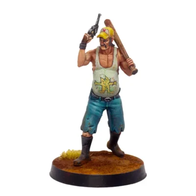 Recluta con pistola/cuchillos arrojadizos y maza