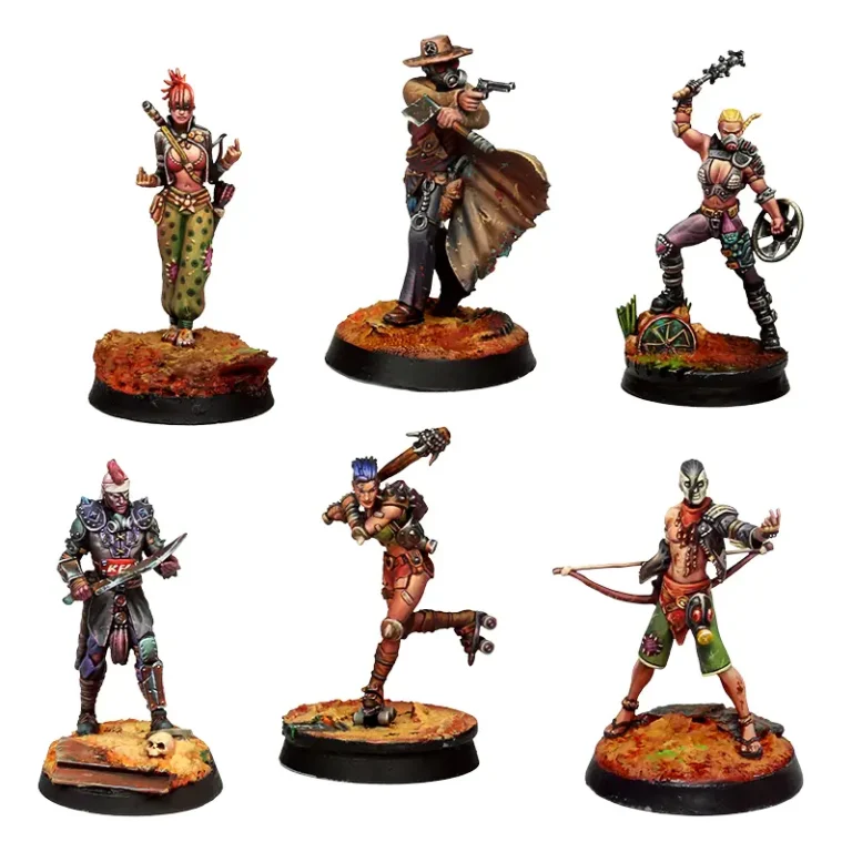 Starter Pack de Punkapocalyptic: Facción PANDILLEROS