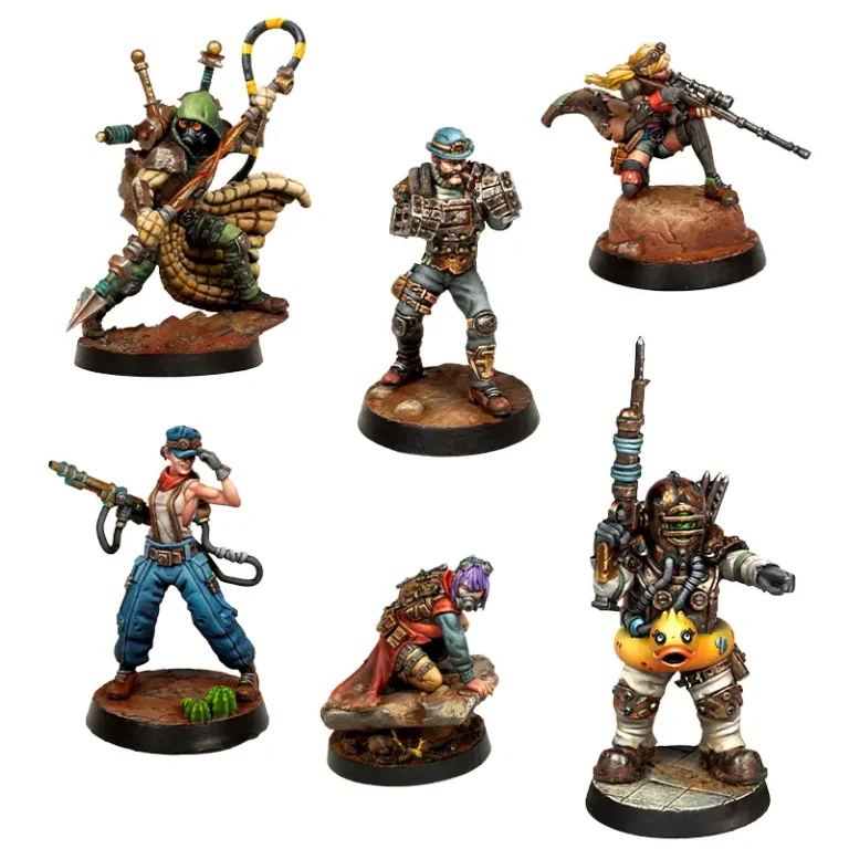 Starter Pack de Punkapocalyptic: Facción CHATARREROS