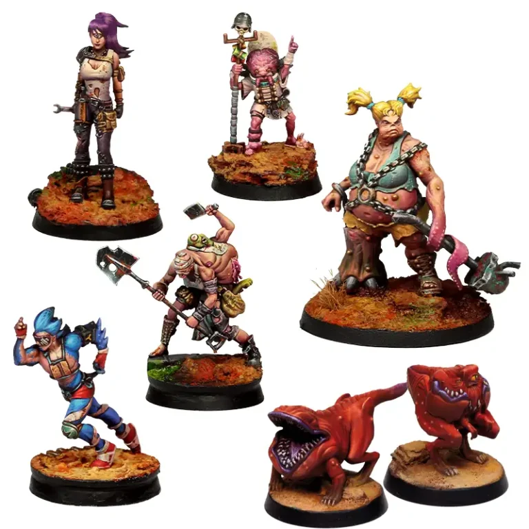 Starter Pack de Punkapocalyptic: Facción MUTARDOS