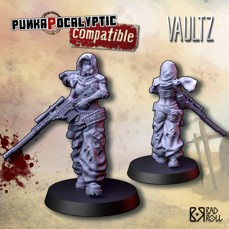 Engranaje con rifle y mira telescópica (compatible)