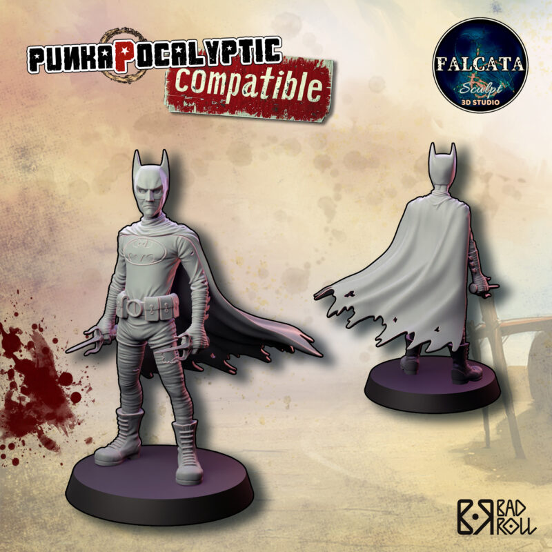 Punkosplayer Barman - Flipao de los ninjas con filo pequeño (compatible)