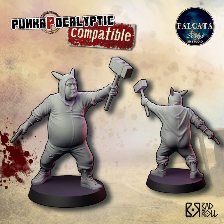 Punkosplayer Pikachungo - Machaca con maza (compatible) 2