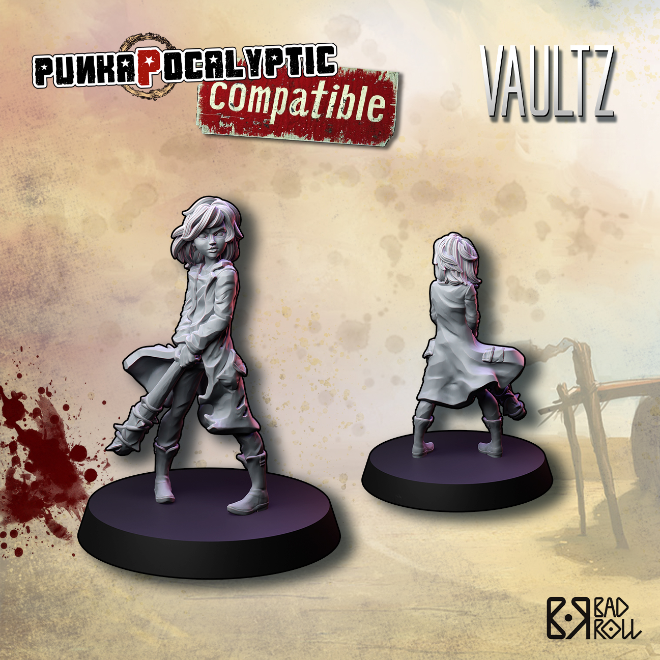 Escudera con maza ligera (compatible)