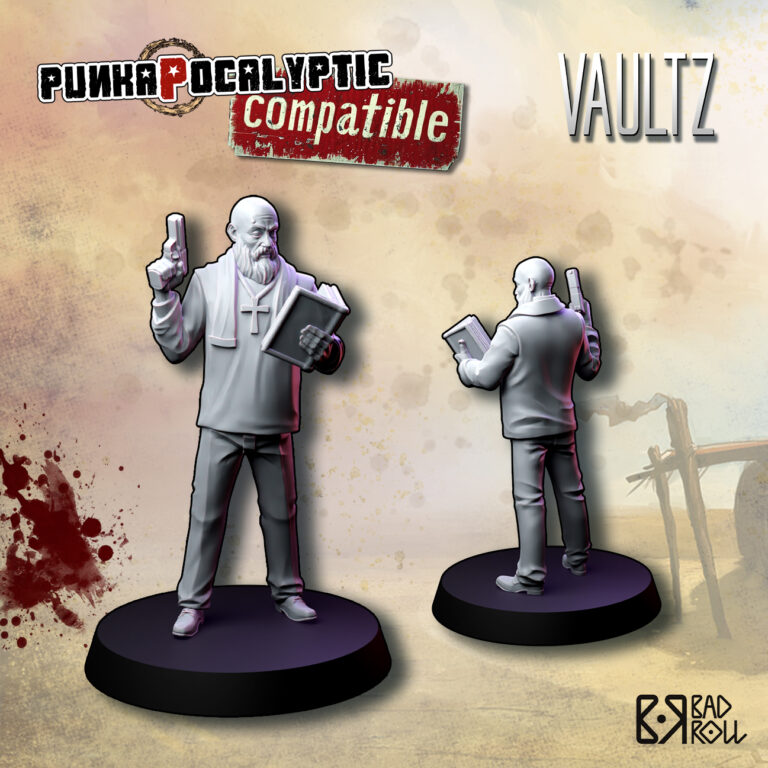 Cardenal Nuclear con pistola (compatible)