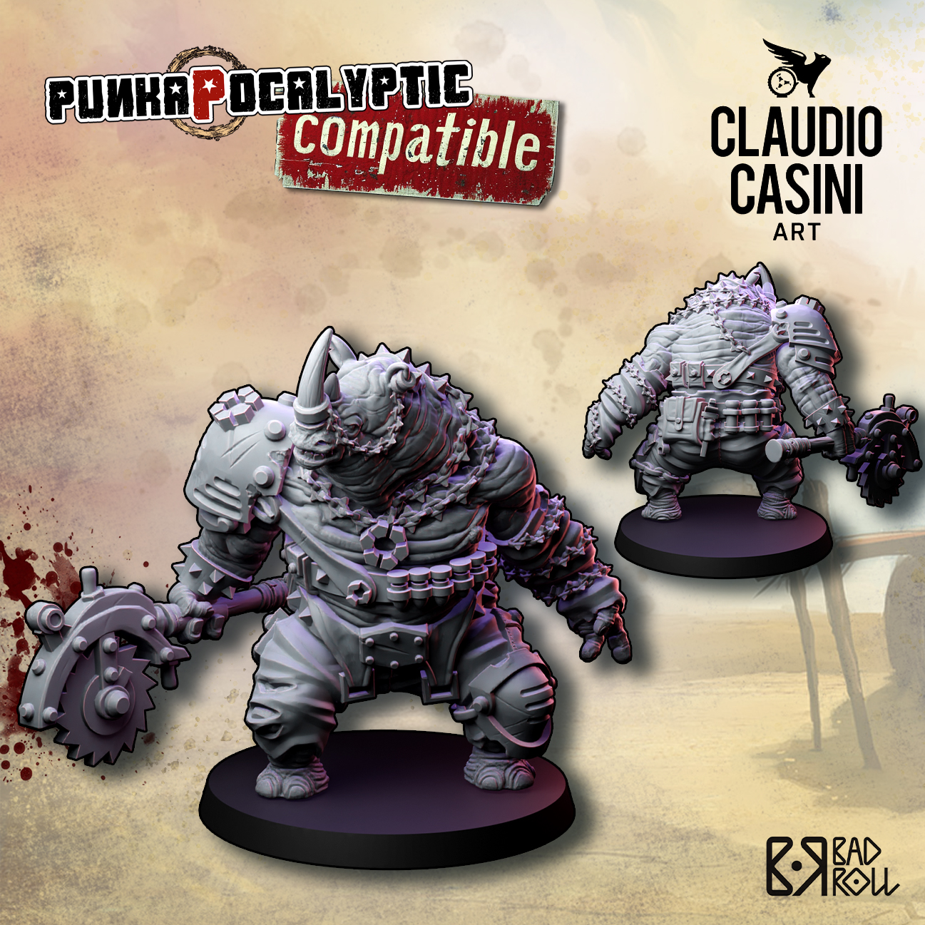 Bestia del pozo con filo pesado (compatible)