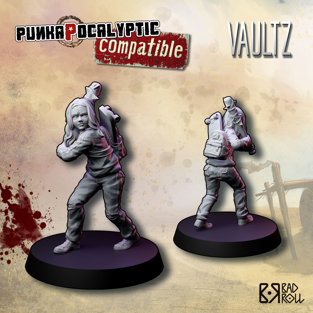 Escudera con maza ligera (compatible) 2