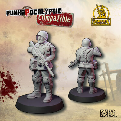 Soldat con rifle (compatible)