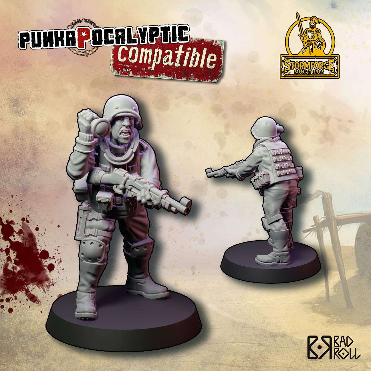 Soldat con rifle (compatible) 2