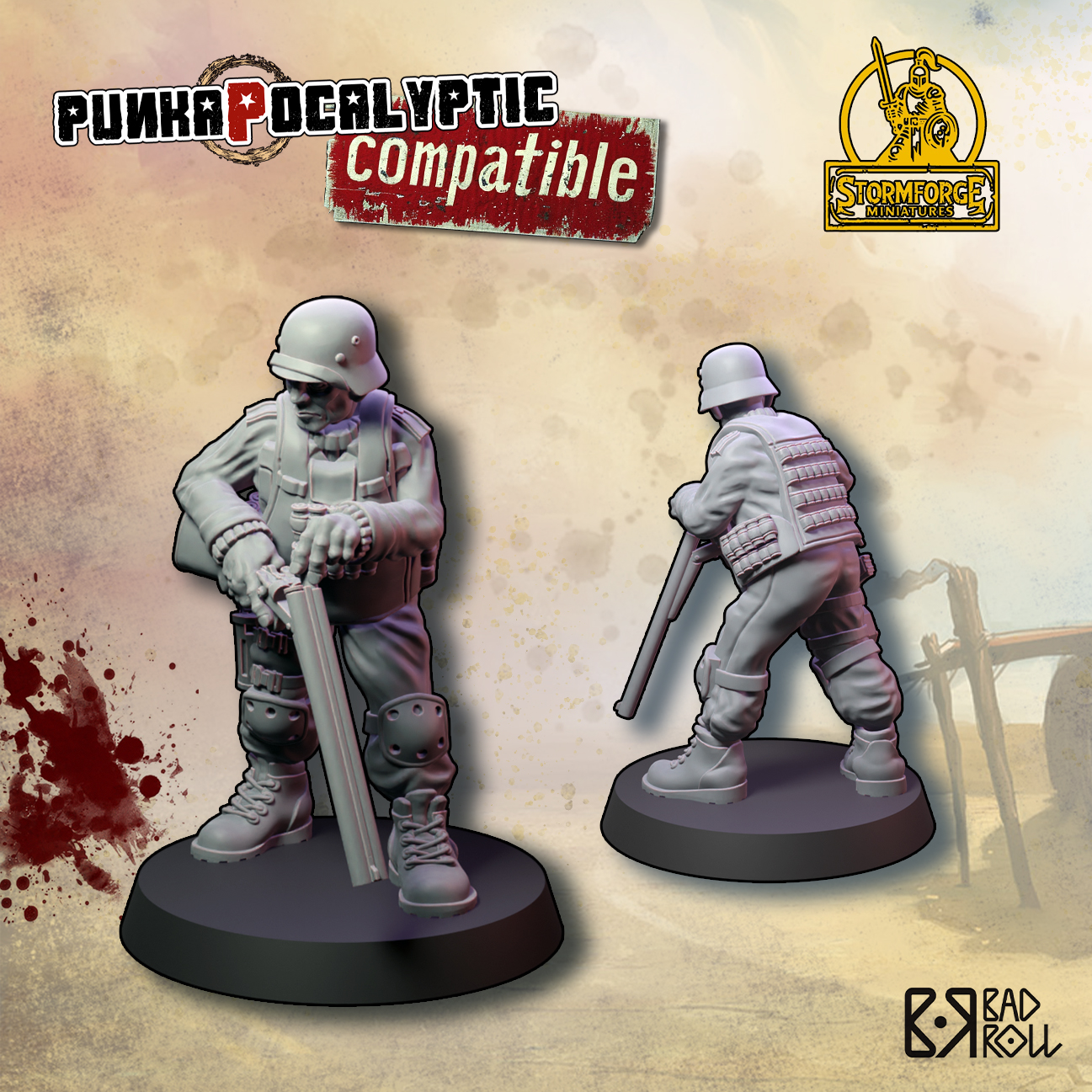 Soldat con escopeta (compatible)