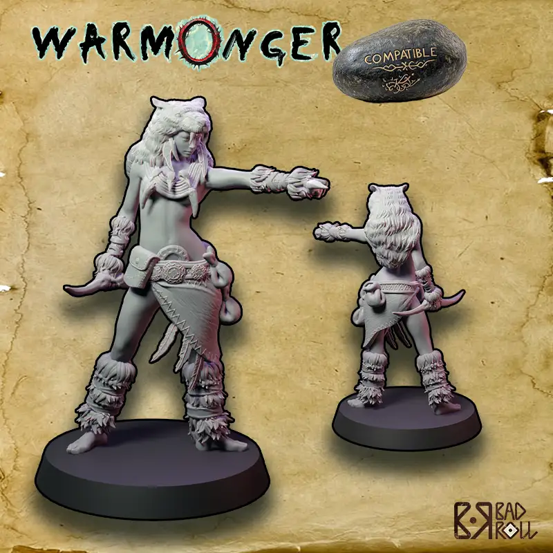 Repudiados - Guerrera con filos pequeños (compatible)