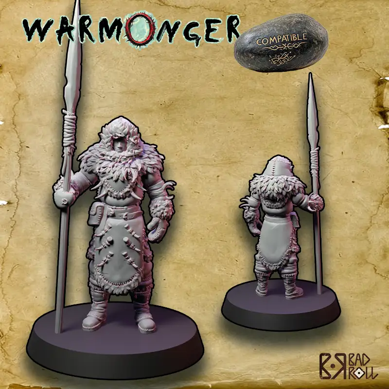 Sjeverni - Guerrero con lanza (compatible)