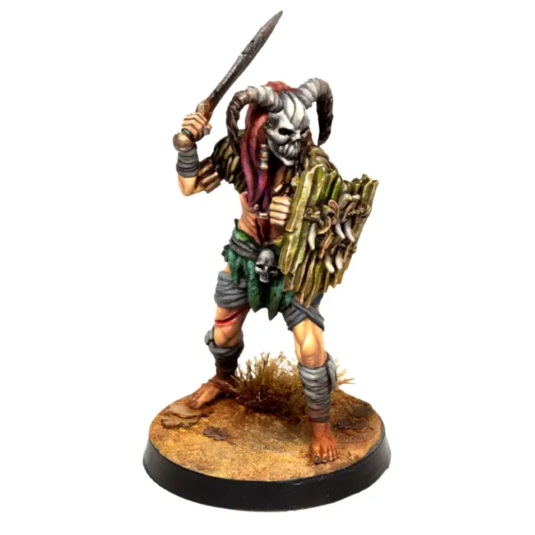 Devoradores de Cadáveres - Veterana con filo medio y escudo