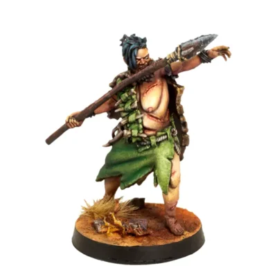 Devoradores de Cadáveres - Guerrera con jabalina