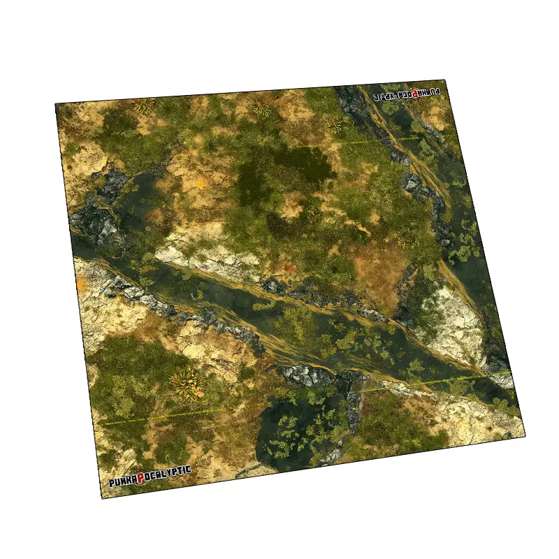 Tapete Pantanos Venenosos