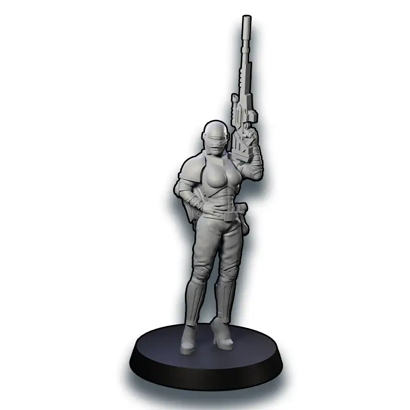 Cazadora de Megalópolis Francoabusadora