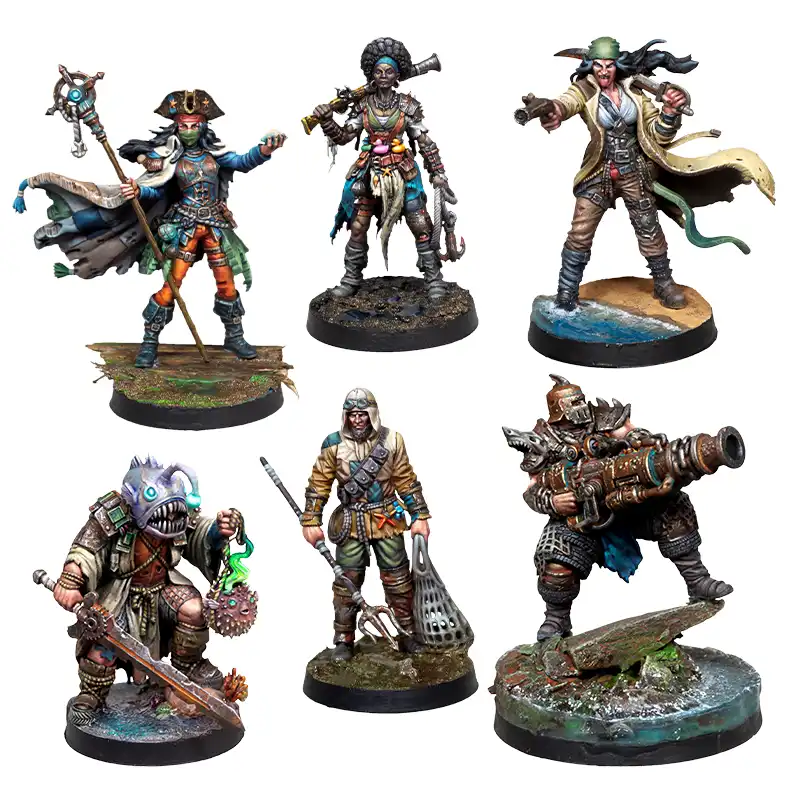 Starter Pack de Punkapocalyptic: Facción CRAABIANOS